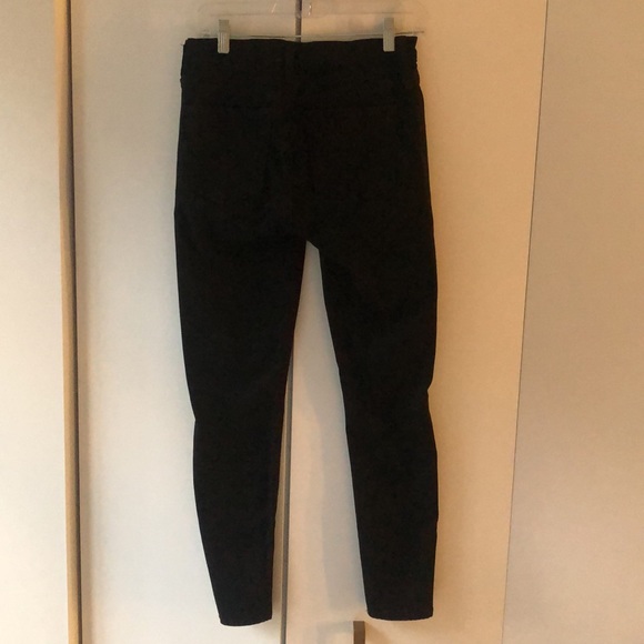 J.Crew 8" Toothpick Jeans In True Black - Picture 4 of 7